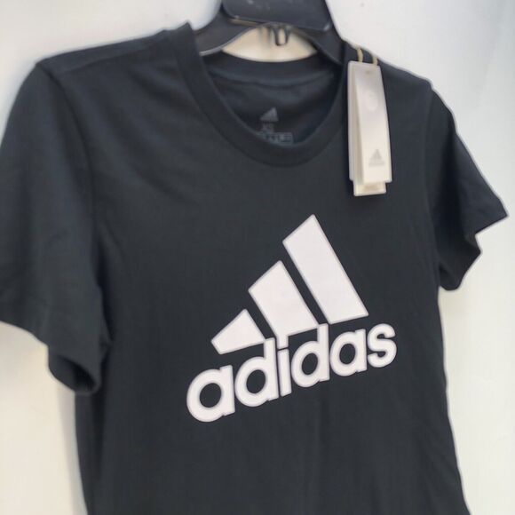 NWT adidas womens badge of sport tee black XS - Picture 6 of 10